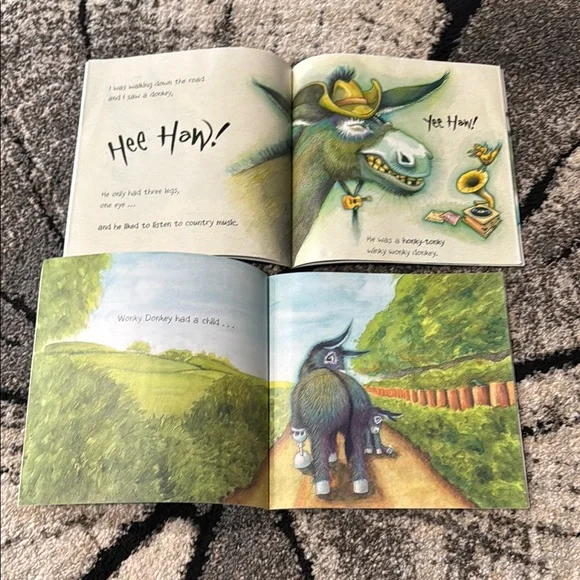 Scholastic The Wonky Donkey and The Dinky Donkey Book Set - Picture 3 of 3